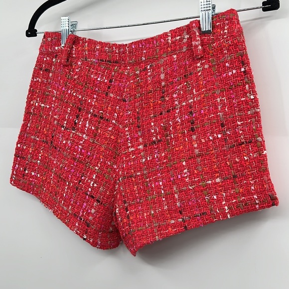🆕Generation Love Tweed Faye Hot Pink Multi Shorts XS available - Picture 9 of 11